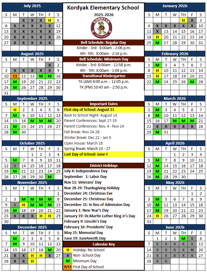 calendar